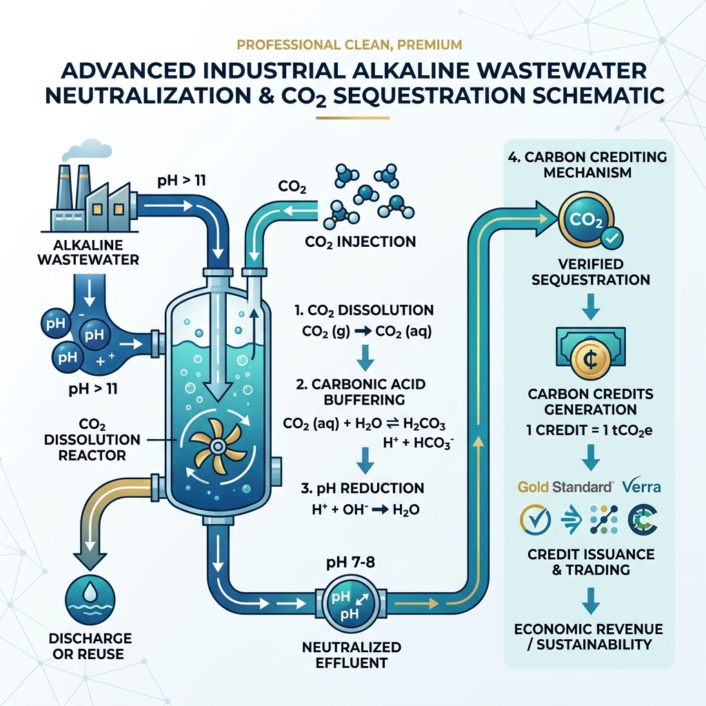 CO₂-Sequestrierung & Carbon Crediting im Abwasser