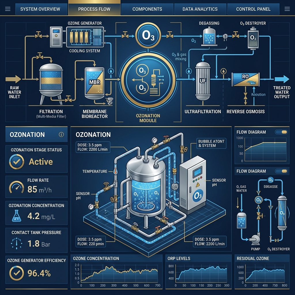 Ozone Strong Water Dosing: Hocheffiziente Spurenstoffelimination