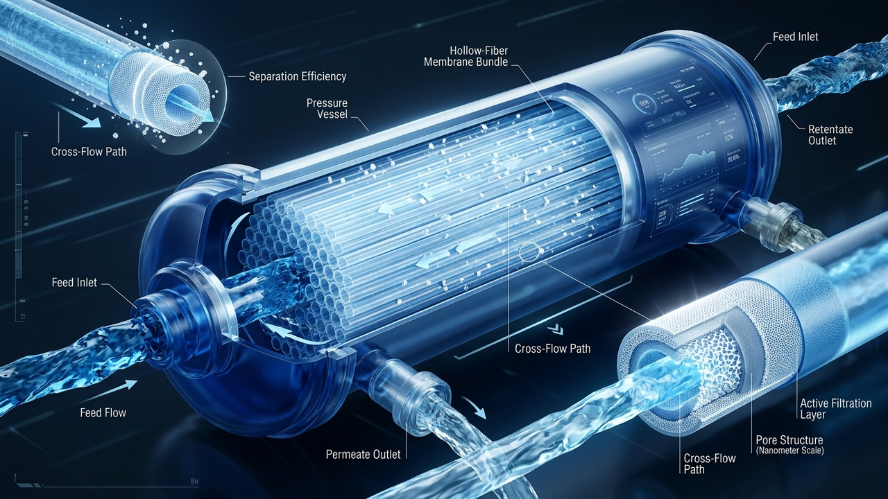 Membranfiltration & Ultrafiltration in der Wasseraufbereitung
